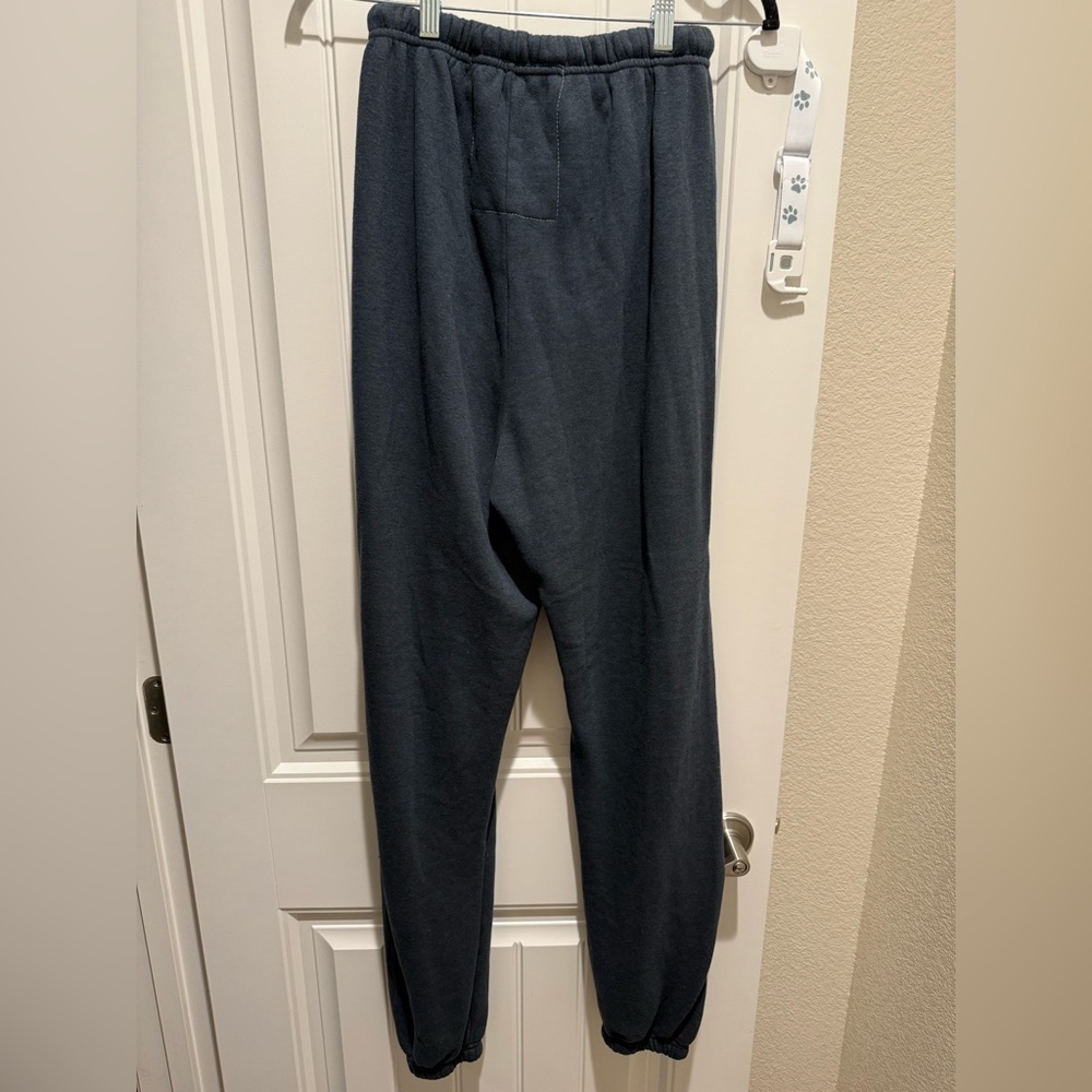 NWOT Aviator Nation Logo Sweatpants- Charcoal - Picture 4 of 5